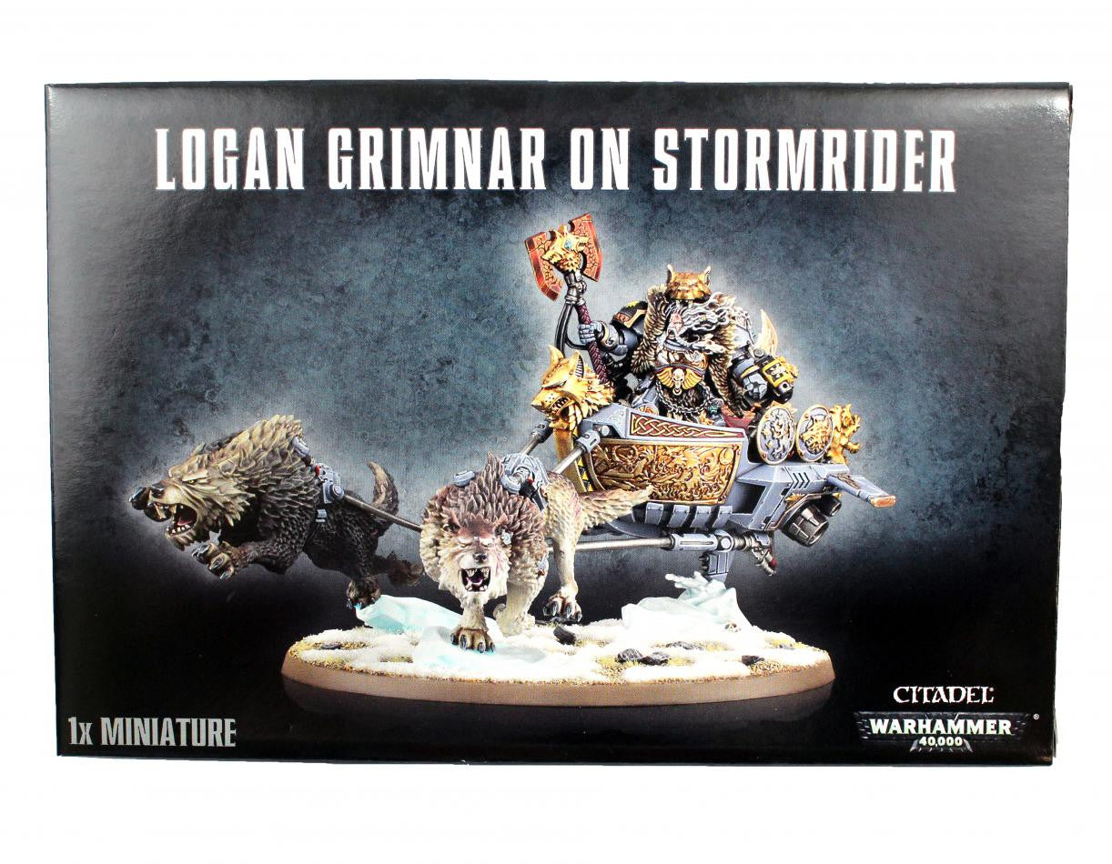 Space Wolves: Logan Grimnar on Stormrider