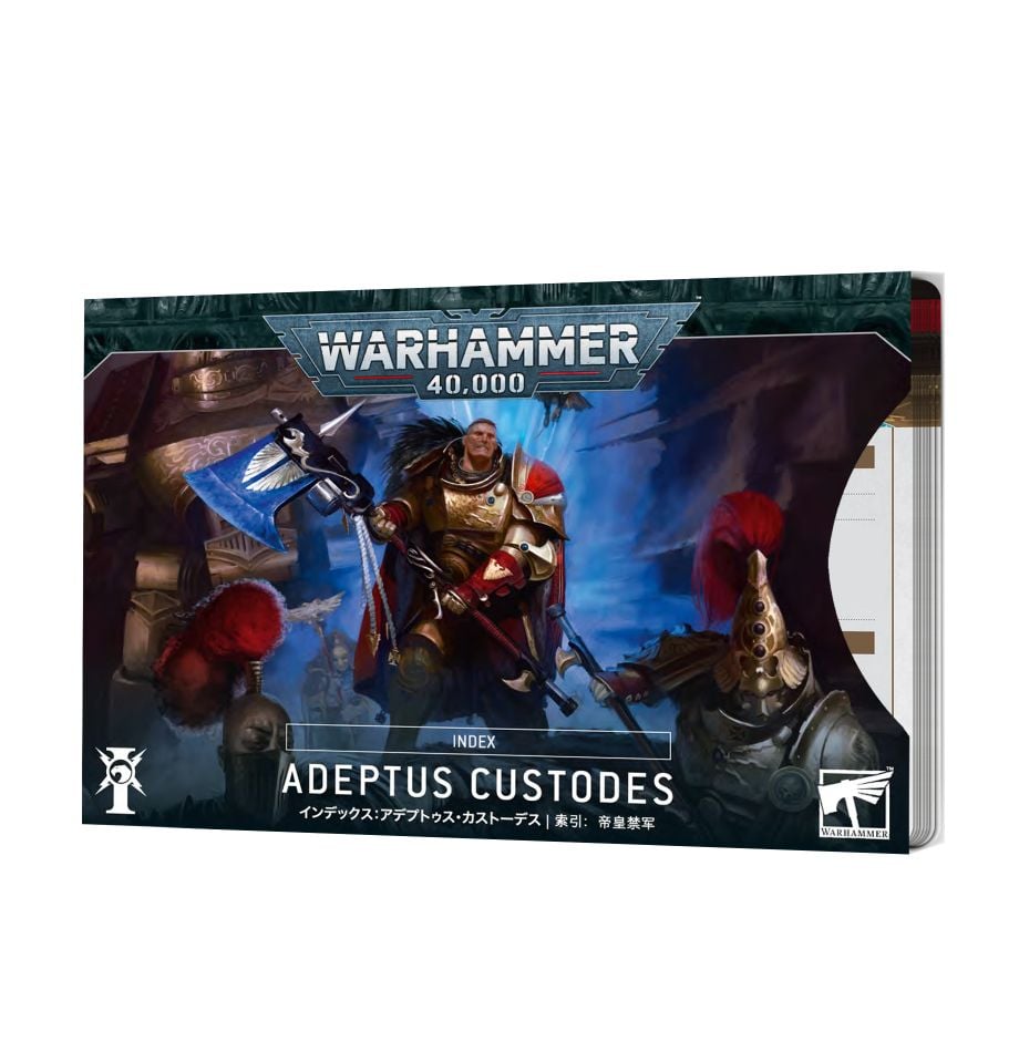 Adeptus Custodes: Index Cards