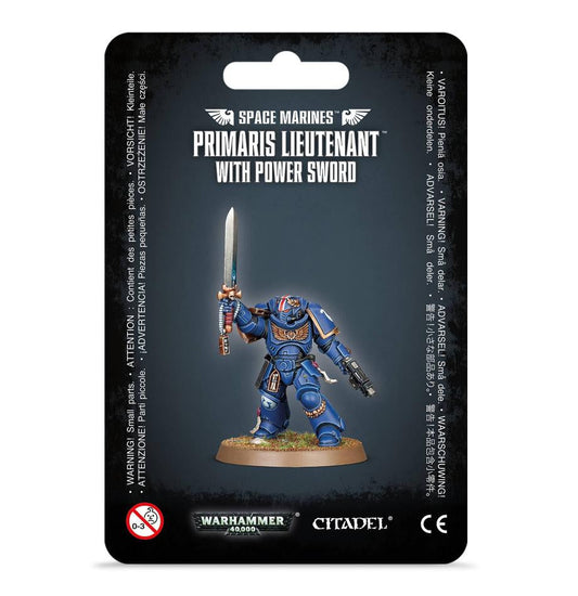 Space Marine: Primaris Lieutenant with Power Sword