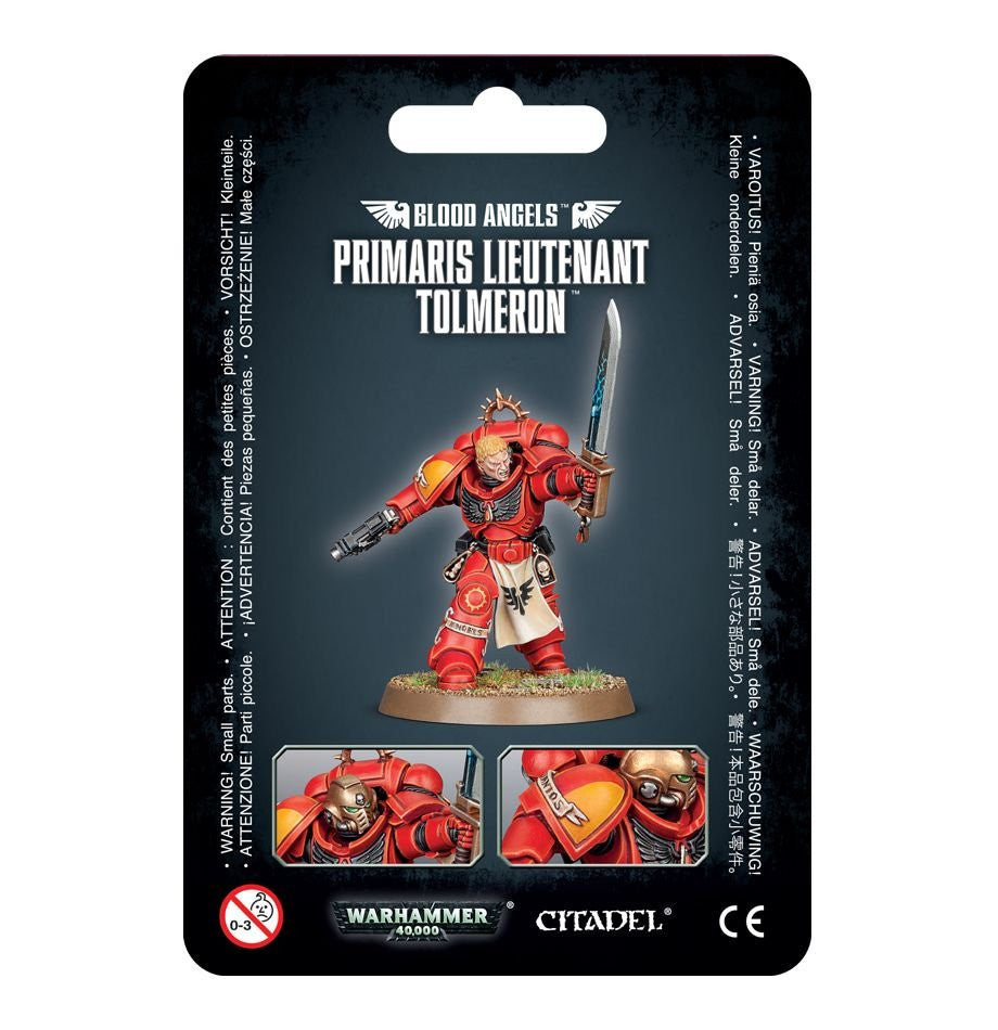 Blood Angels: Primaris Lieutenant Tolmeron