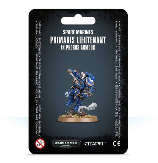 Space Marine: Primaris Lieutenant in Phobos/Reiver Armour