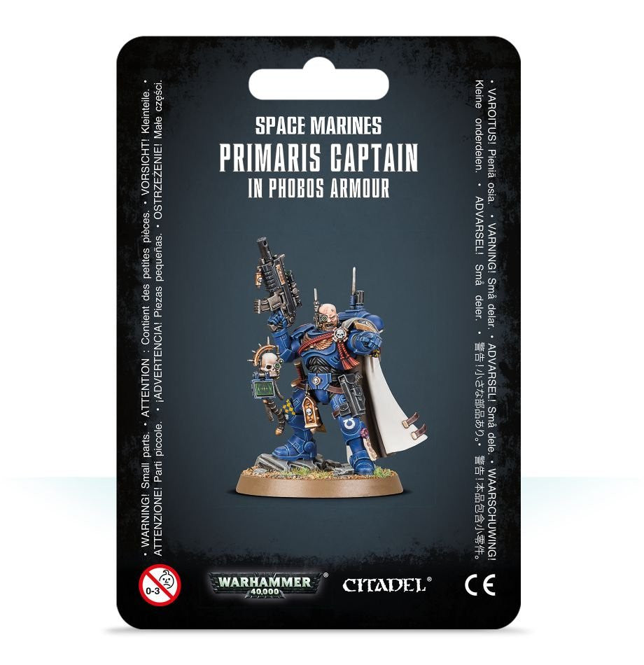 Space Marine: Primaris Captain in Phobos Armour