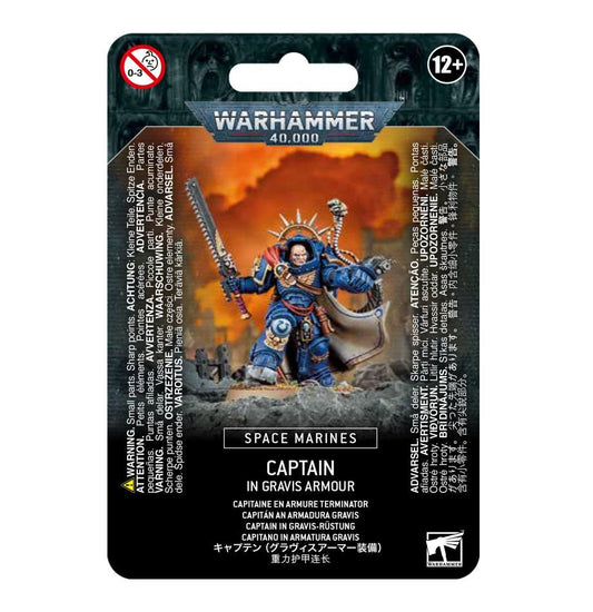 Space Marine: Primaris Captain In Gravis Armour