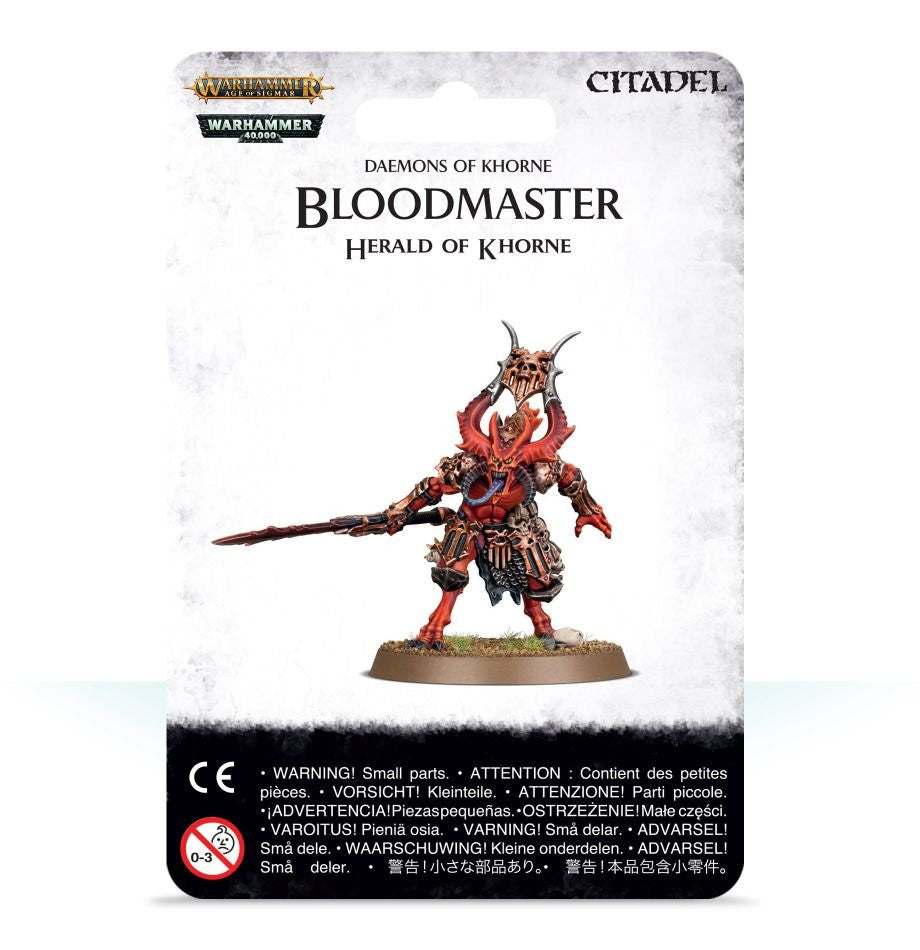 Daemons of Khorne: Bloodmaster Herald of Khorne