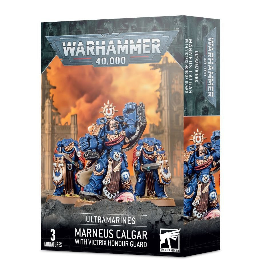 Ultramarines: Marneus Calgar with Victrix Honor Guard