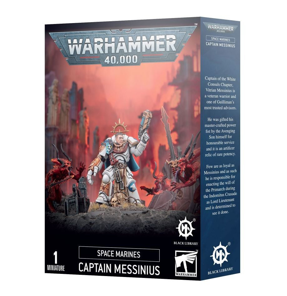 Space Marine: White Consuls: Captain Messinius