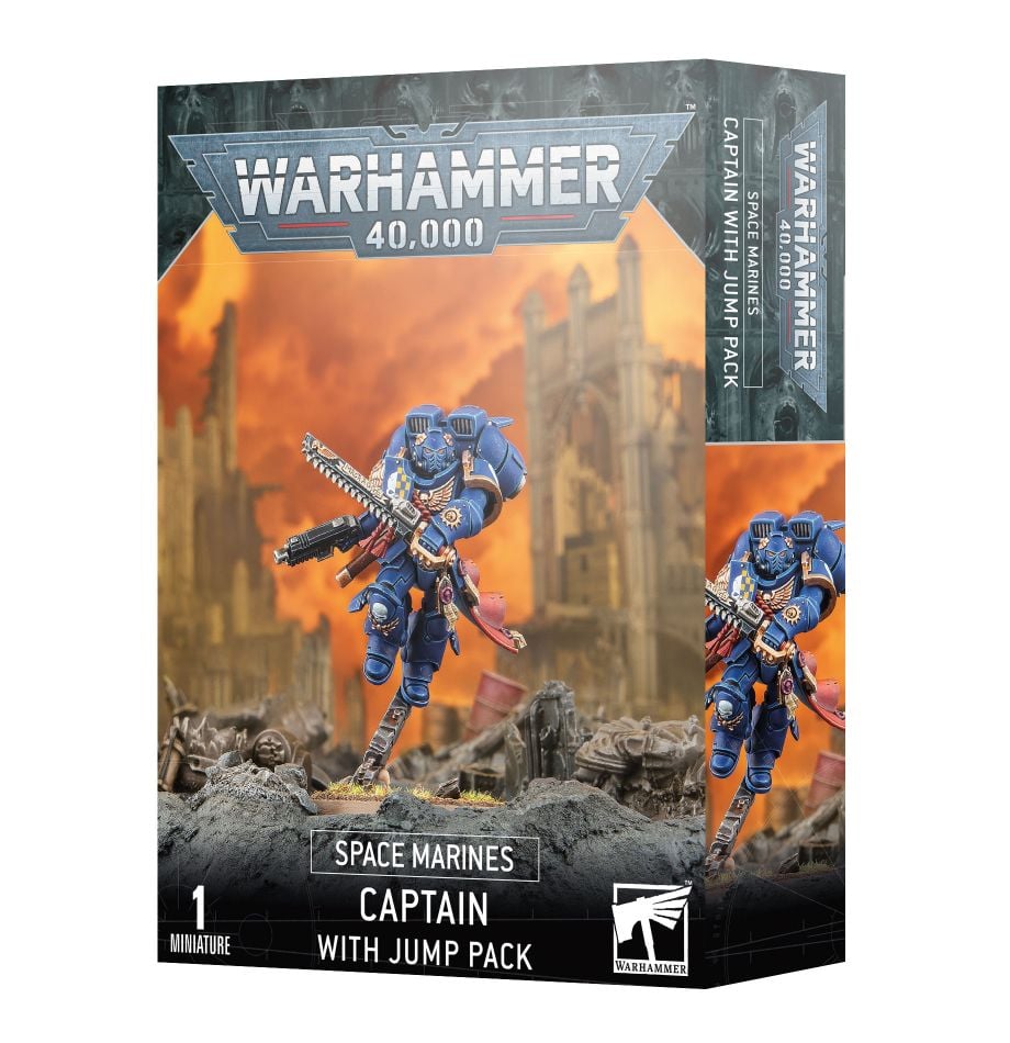 Space Marine: Captain With Jump Pack