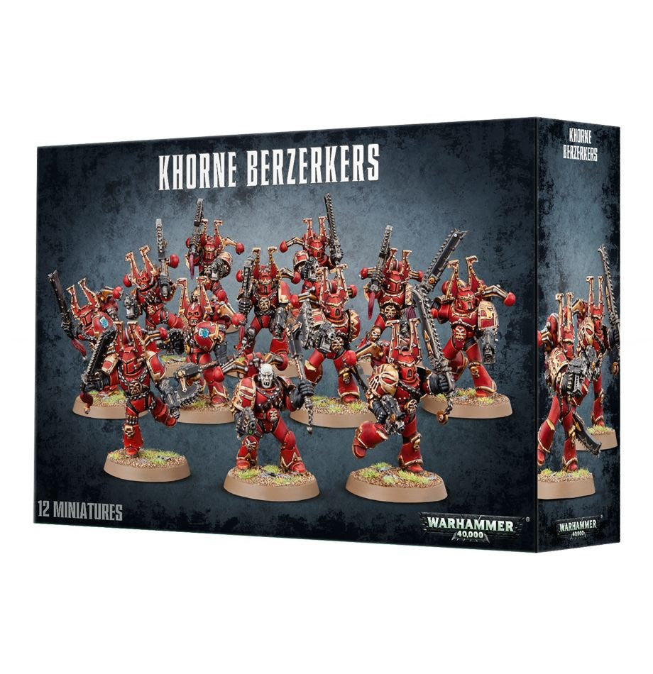 Chaos Space Marines: Khorne Berzerkers